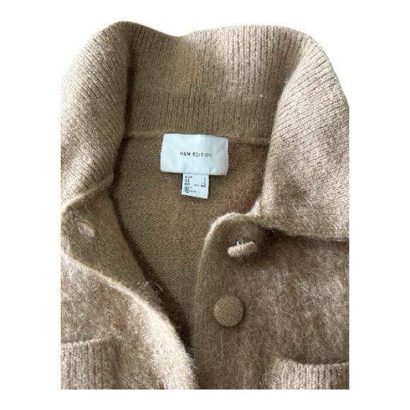 H&M Mohair Blend Buttoned Cardigan - Picture 3 of 6